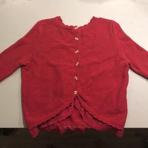 Red sweater